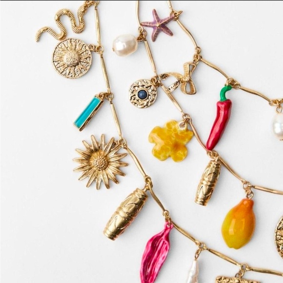 Zara 3 charm necklaces - Picture 2 of 6